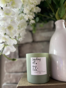 Sending All My Love 12 oz Soy Candle