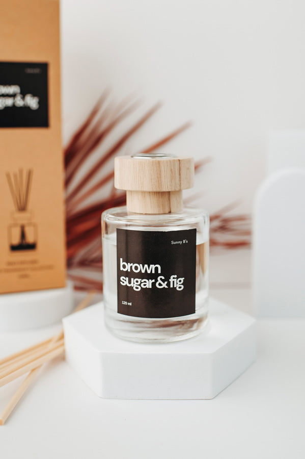 Brown Sugar Fig Bamboo Reed Diffuser