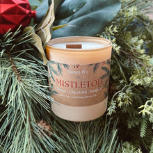Load image into Gallery viewer, Mistletoe Soy, Wood Wick Candle
