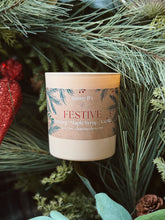Load image into Gallery viewer, Festive Soy, Wood Wick Candle
