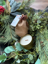 Load image into Gallery viewer, Greetings Soy, Wood Wick Candle
