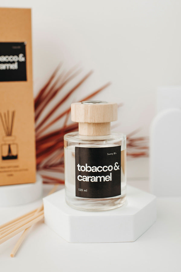 Tobacco Caramel Bamboo Reed Diffuser